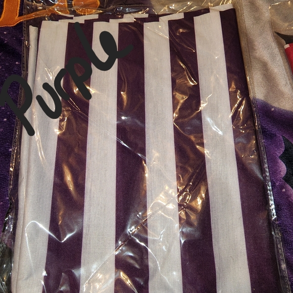 🎆 Striped Infinity Scarf | Lightweight | Multiple Colors | OS - Picture 10 of 12